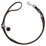 HUNTER Verstellbare Führleine Aalborg mit Ziernaht