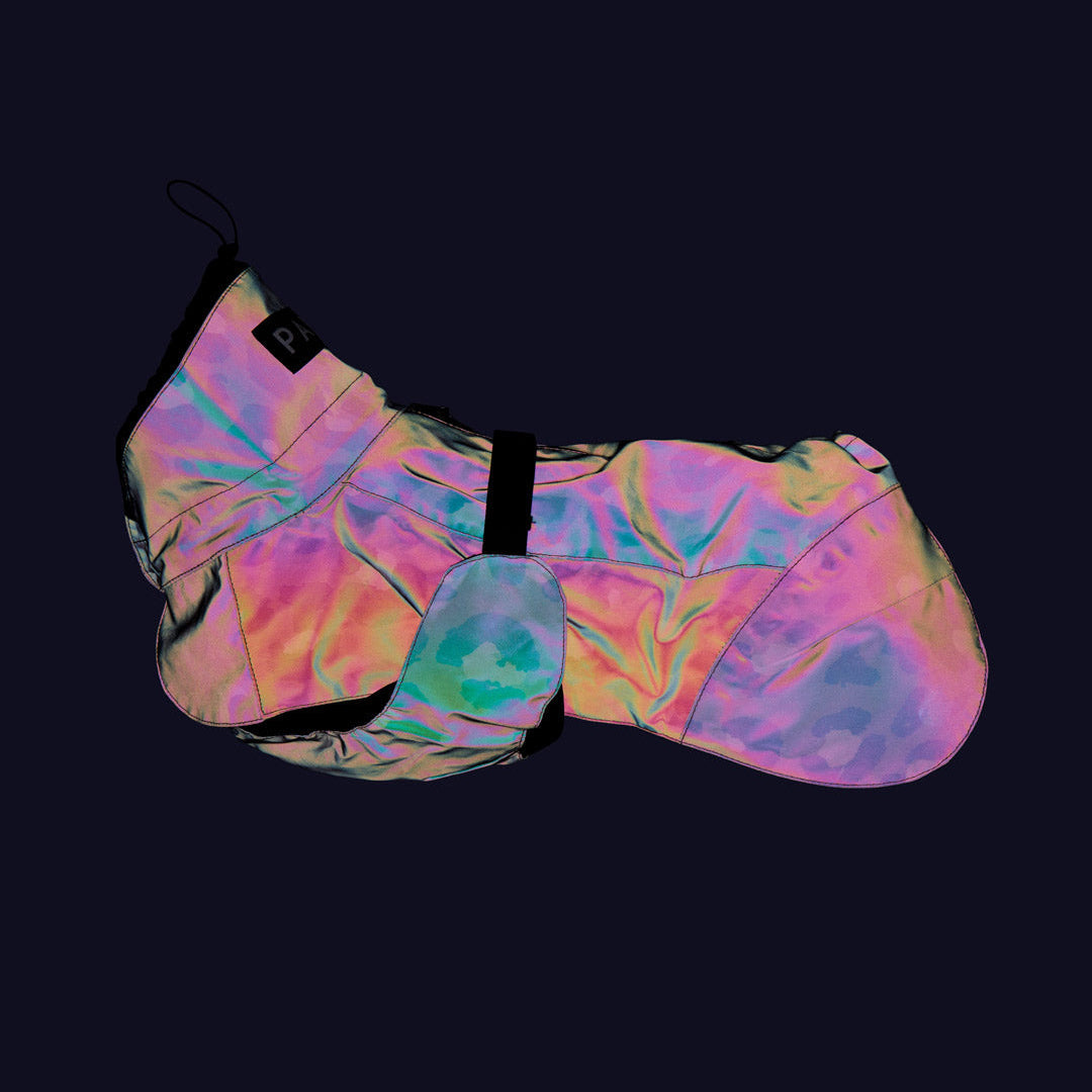 PAIKKA Hunde Regenmantel leicht & reflektierend 