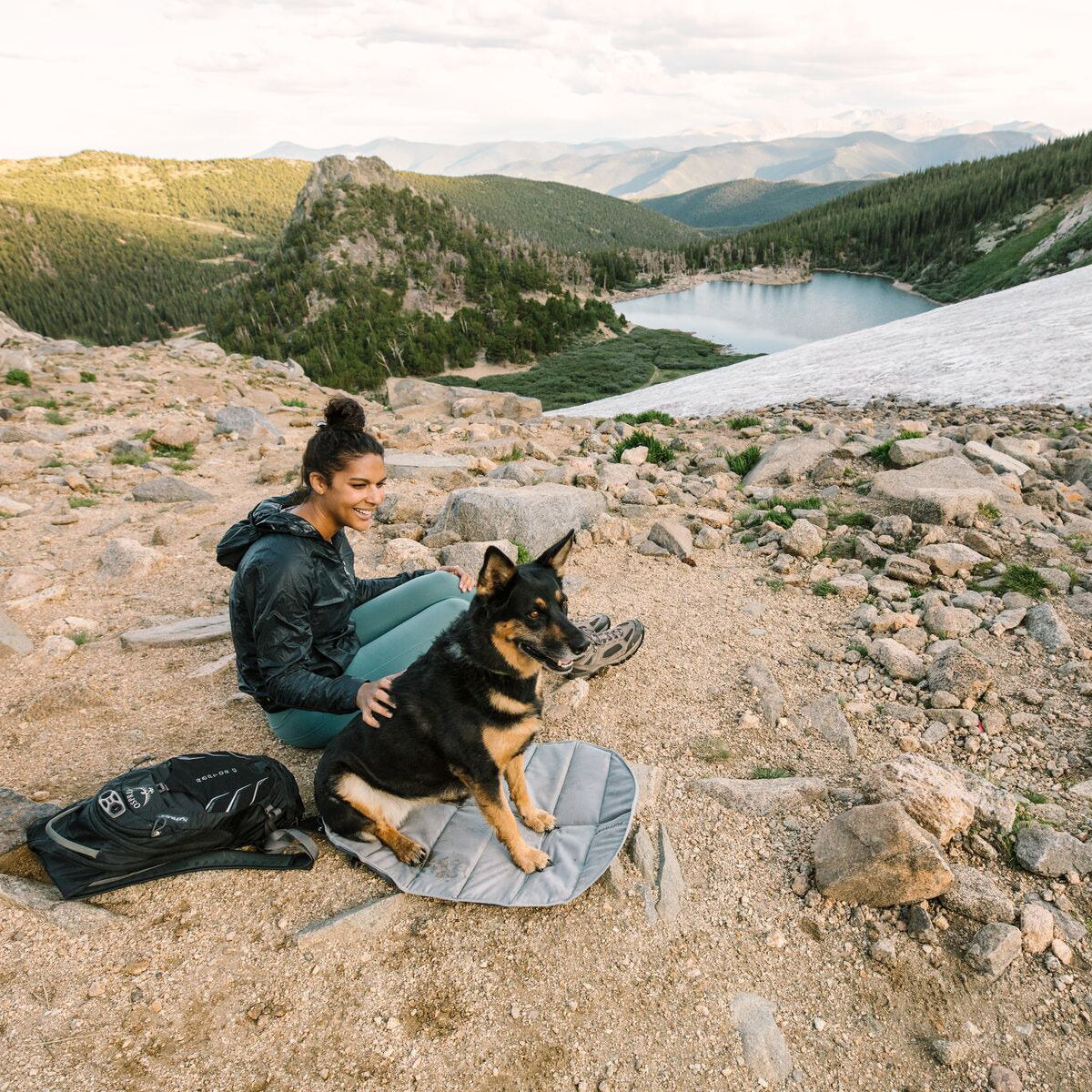 RUFFWEAR Hundebett Highlands Pad™ Cloudburst